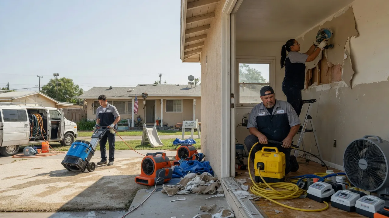 Water Damage Restoration in Aubrey, TX near me